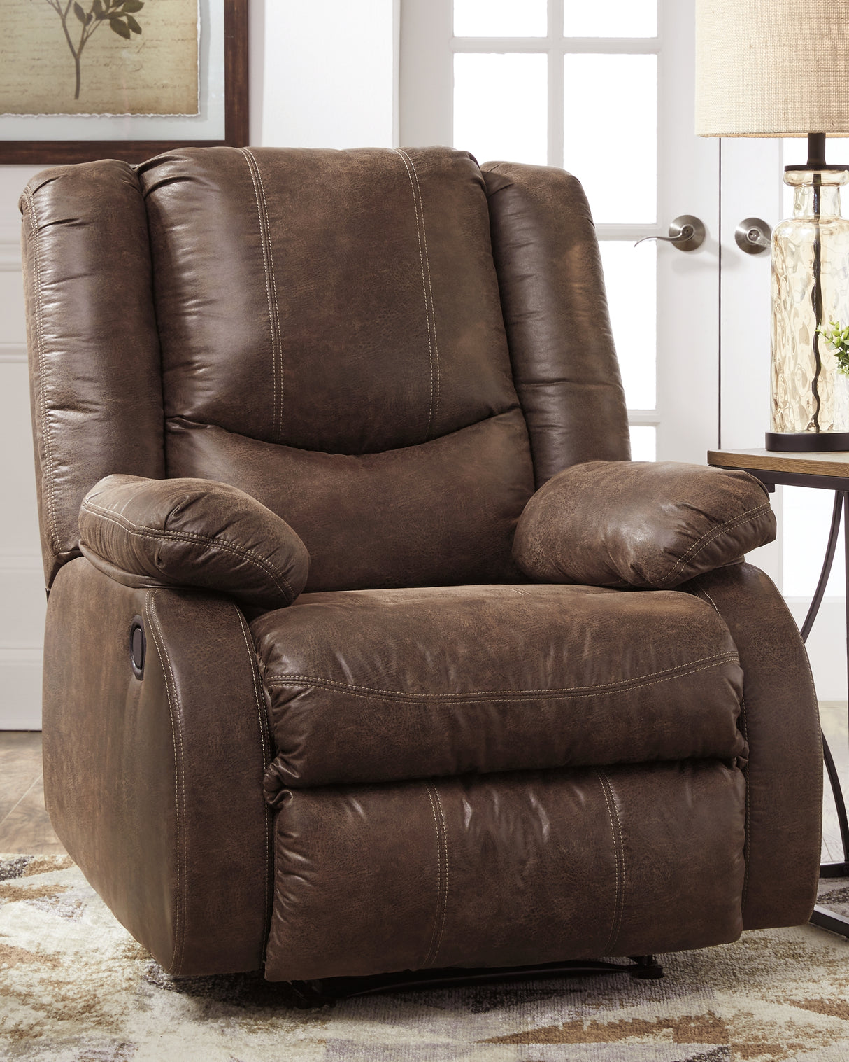 Furniture City Slidell - Ashley Furniture - Bladewood Living Room - Zero Wall Recliner / Slate - 6030629