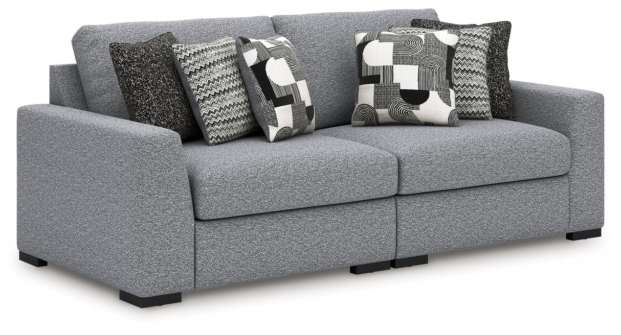 Furniture City Slidell - Ashley Furniture - Bealton Sectional - RAF 2-Piece Sectional / Salt and Pepper - 61305S1