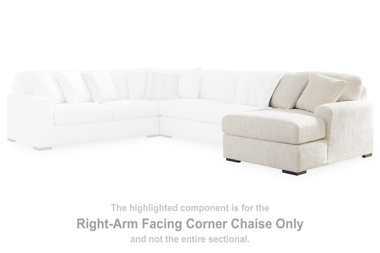 Furniture City Slidell - Ashley Furniture - Chessington Sectional - LAF 3-Piece Sectional / Ivory - 61904S5