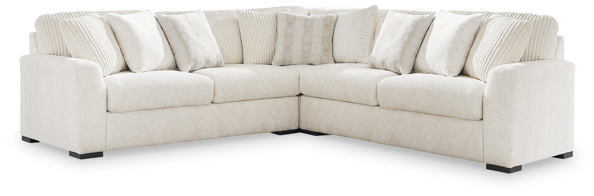 Furniture City Slidell - Ashley Furniture - Chessington Sectional - LAF 3-Piece Sectional / Ivory - 61904S5