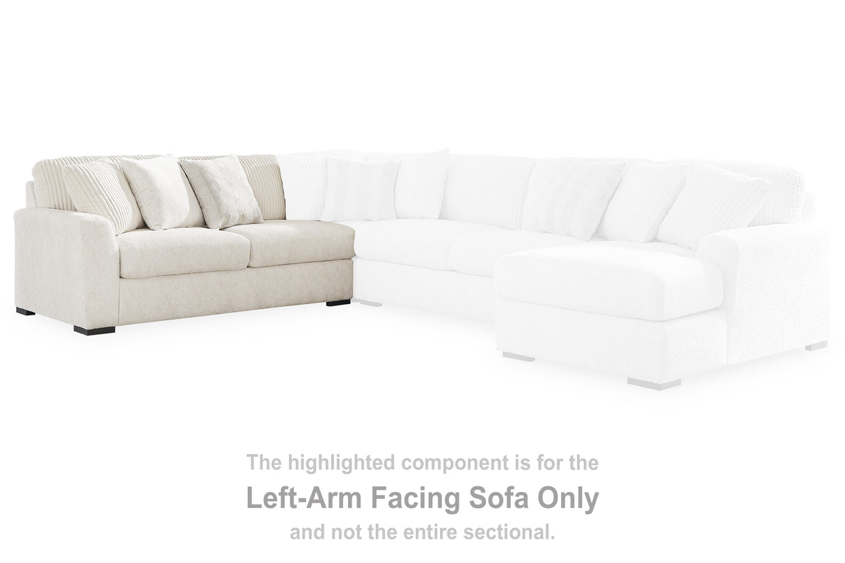 Furniture City Slidell - Ashley Furniture - Chessington Sectional - LAF Sofa / Ivory - 6190466