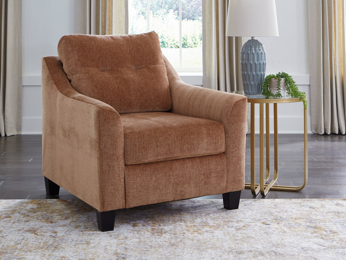 Furniture City Slidell - Ashley Furniture - Amity Bay Living Room - Chair / Clay - 6720420