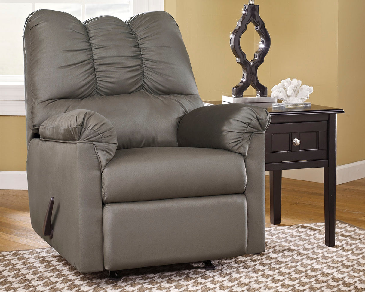 Furniture City Slidell - Ashley Furniture - Darcy Living Room - Ottoman / Black - 7500814
