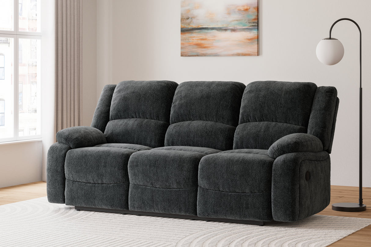 Furniture City Slidell - Ashley Furniture - Draycoll Living Room - Reclining Sofa / Slate - 7650488