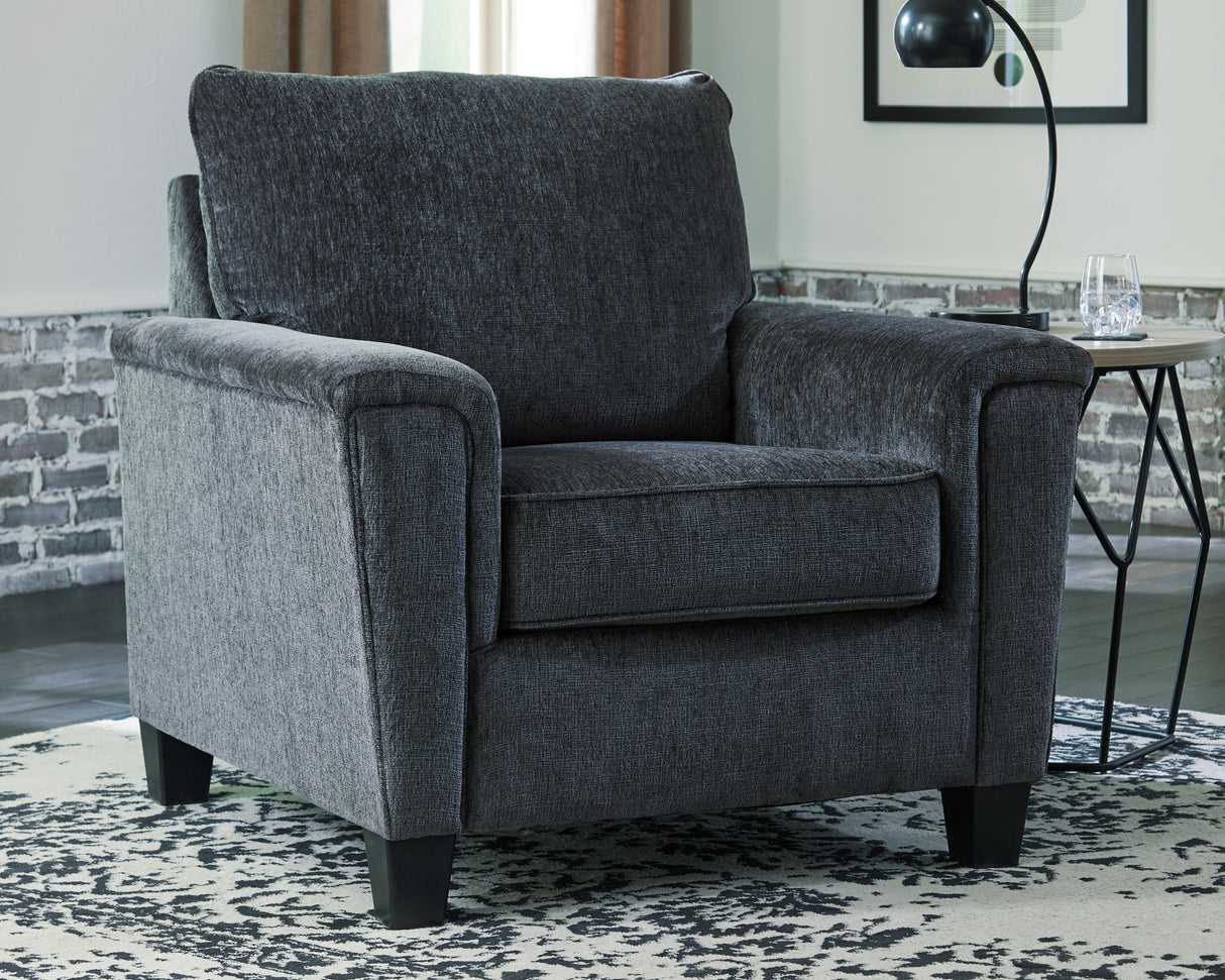 Furniture City Slidell - Ashley Furniture - Abinger Living Room - Chair / Smoke - 8390520