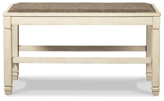Bolanburg - DBL Counter UPH Bench - Beige
