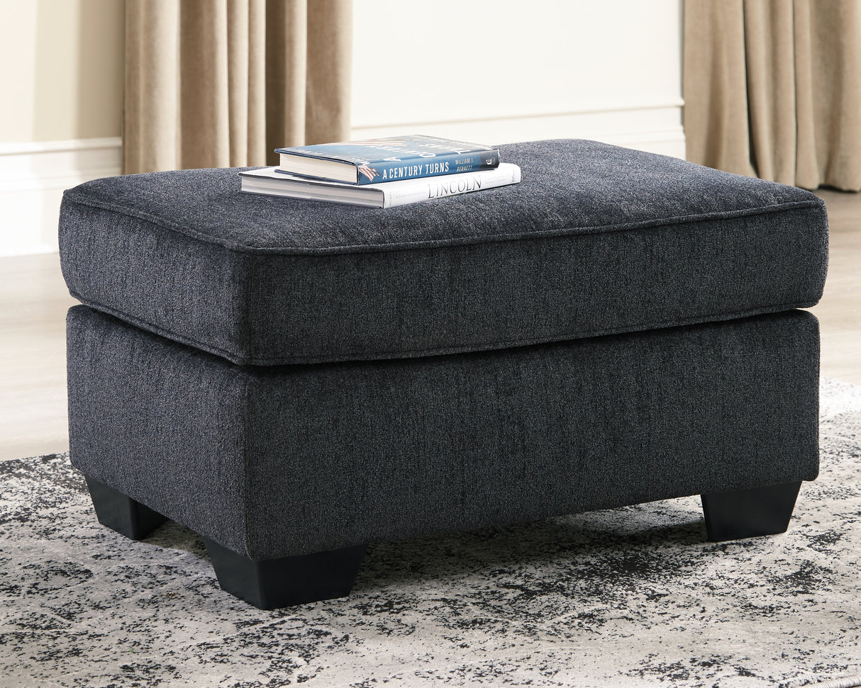 Furniture City Slidell - Ashley Furniture - Altari Living Room - Oversized Accent Ottoman / Alloy - 8721408