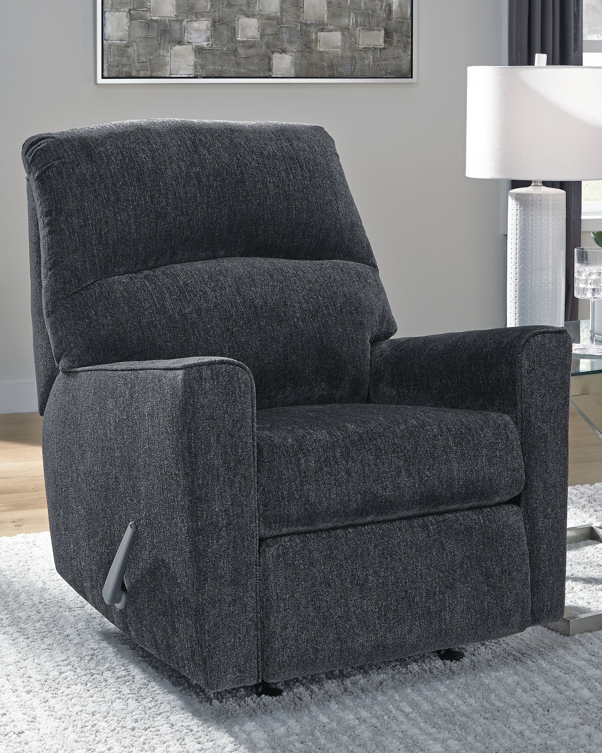 Furniture City Slidell - Ashley Furniture - Altari Living Room - Rocker Recliner / Slate - 8721325