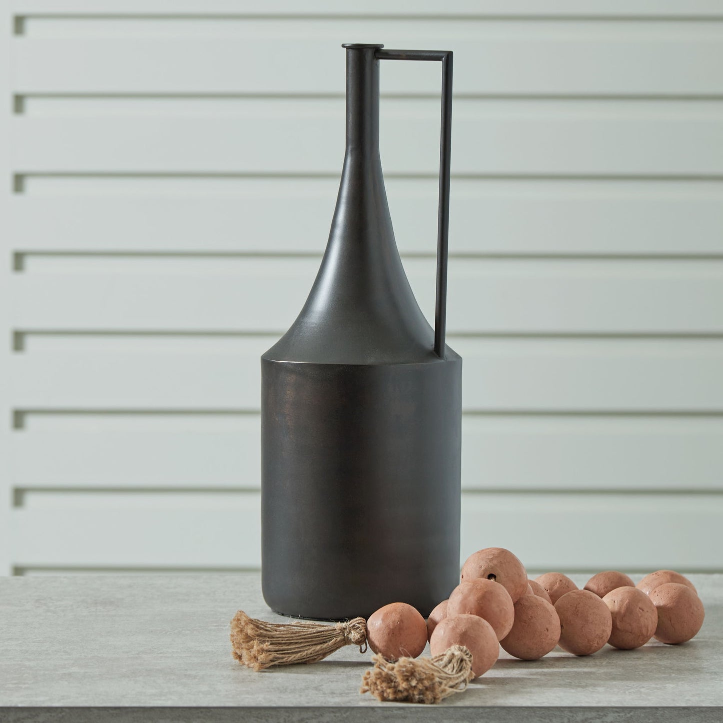 Zainforth - Vase - 20" - Distressed Brown