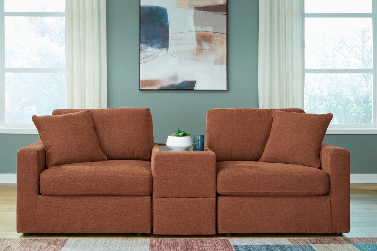 Furniture City Slidell - Ashley Furniture - Modmax Sectional - RAF 3-Piece Sectional / Spice - 92102S3