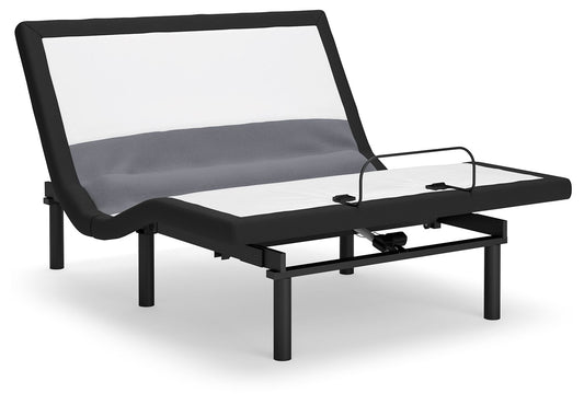 Best Base With Lumbar And Audio - Queen Adjustable Base - Black