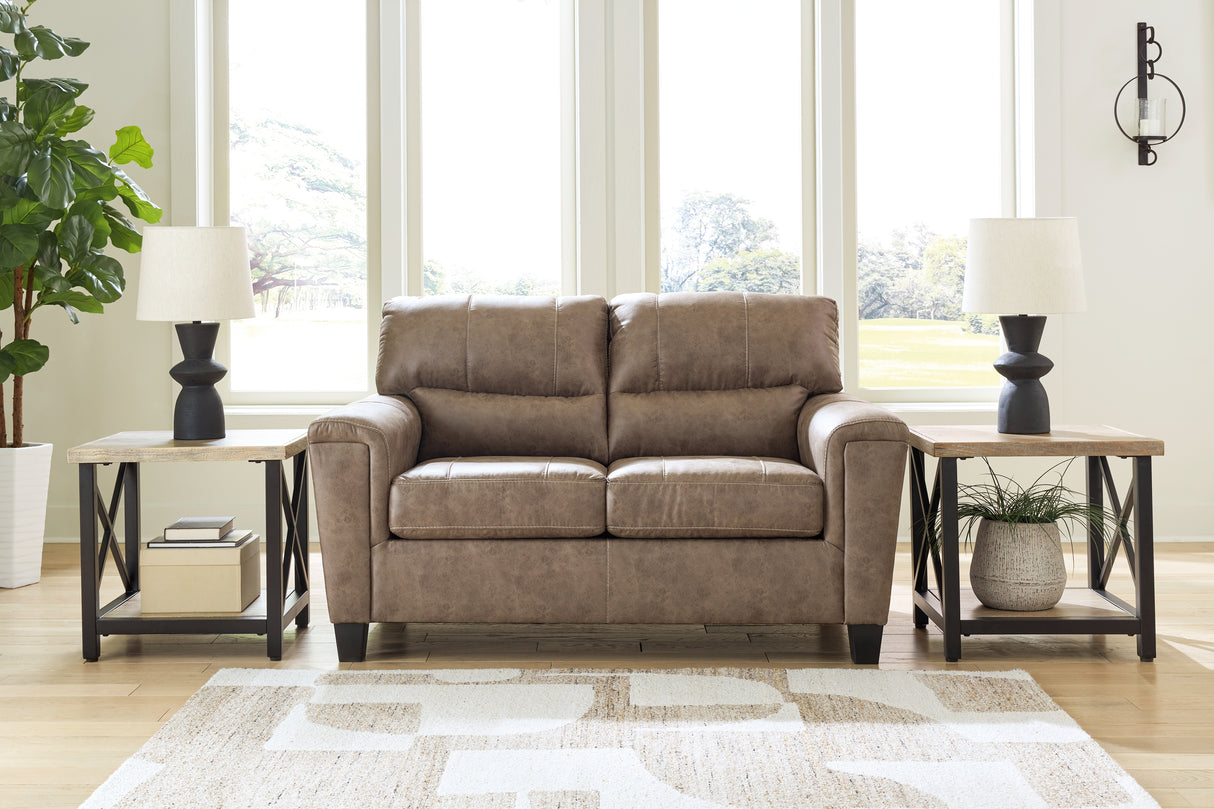 Furniture City Slidell - Ashley Furniture - Navi Living Room - Loveseat / Fossil - 9400435