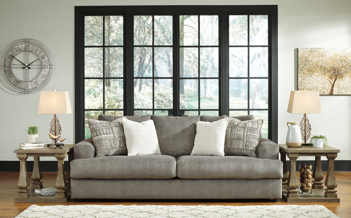 Furniture City Slidell - Ashley Furniture - Soletren Living Room - Sofa / Ash - 9510338