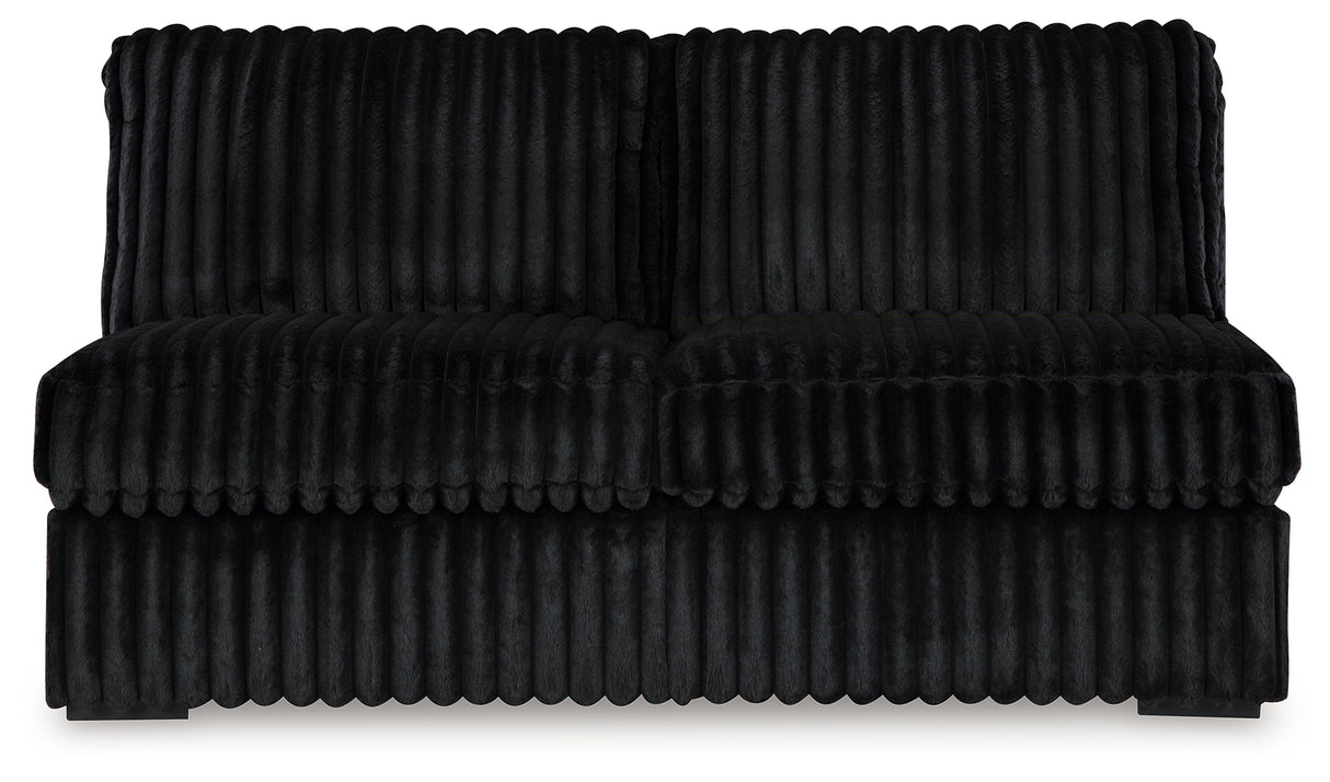 Furniture City Slidell - Ashley Furniture - Midnight-Madness 4-Piece Sectional - 4-Piece Sectional / Onyx - 98103U11