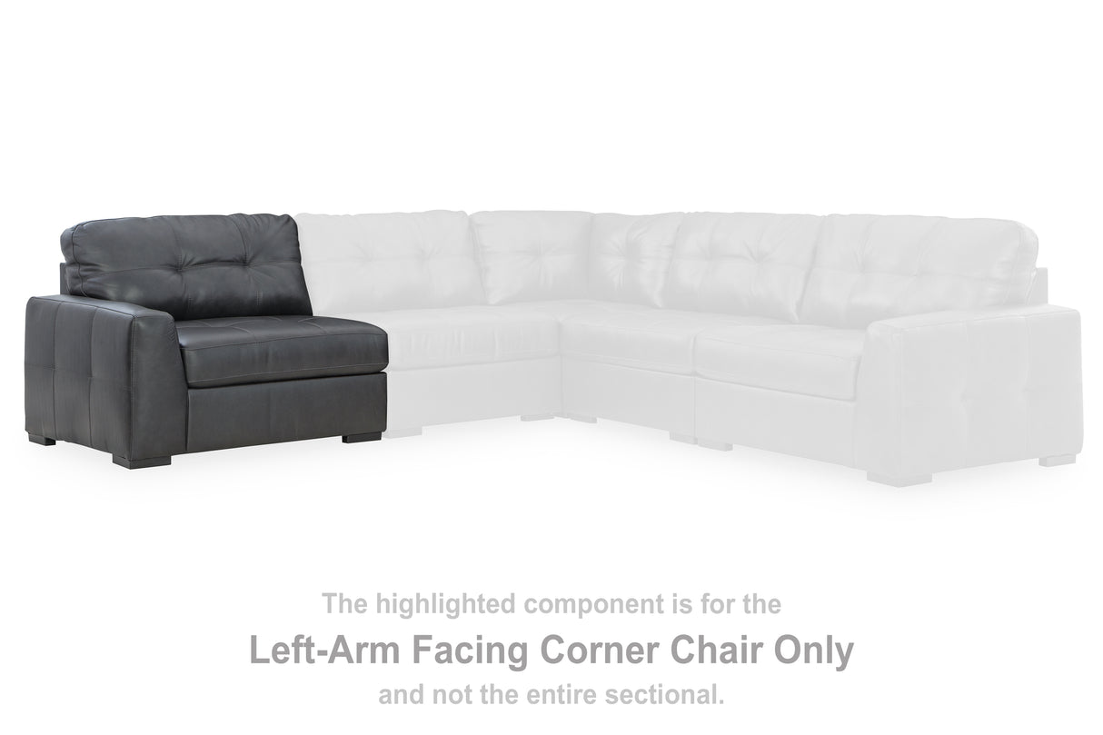 Furniture City Slidell - Ashley Furniture - Brindley Pier Sectional - LAF Corner Chair / Fog - 9950364
