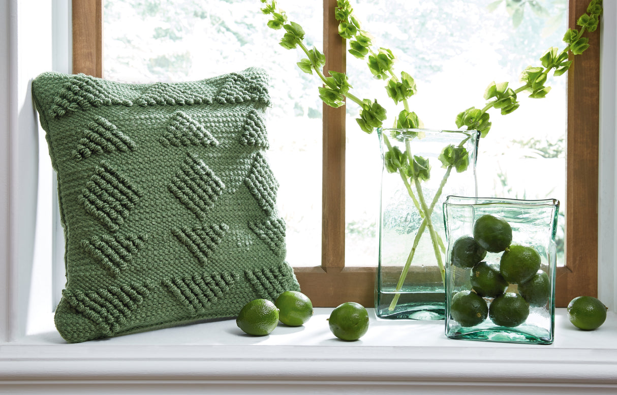 Furniture City Slidell - Ashley Furniture - Rustingmere Pillows - Pillow (4/CS) / Green - A1001013