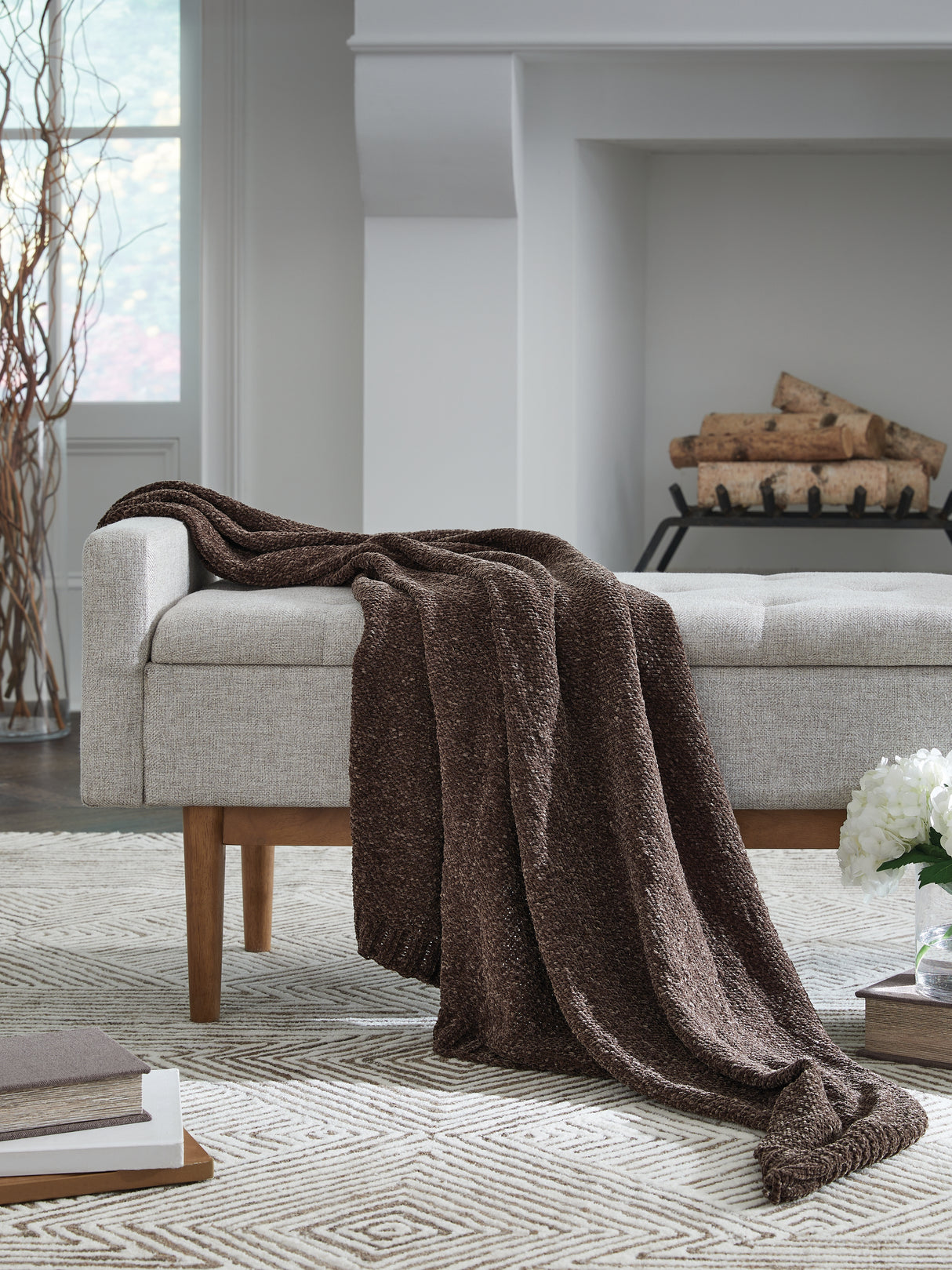 Furniture City Slidell - Ashley Furniture - Anawood Throw (Set of 3) - Throw (3/CS) / Brown - A1001098