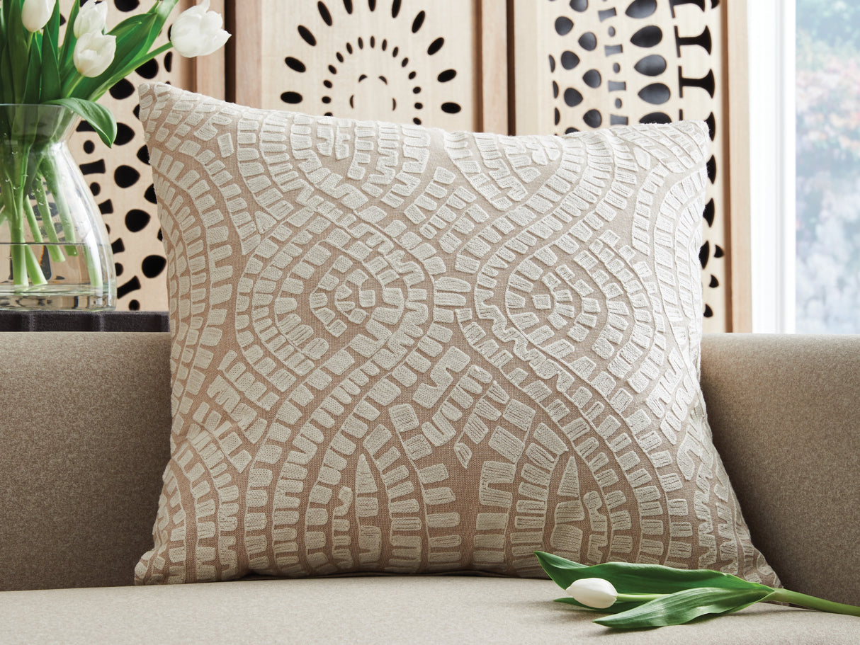 Furniture City Slidell - Ashley Furniture - Cortlen Pillows - Pillow (4/CS) / Beige/Ivory - A1001122