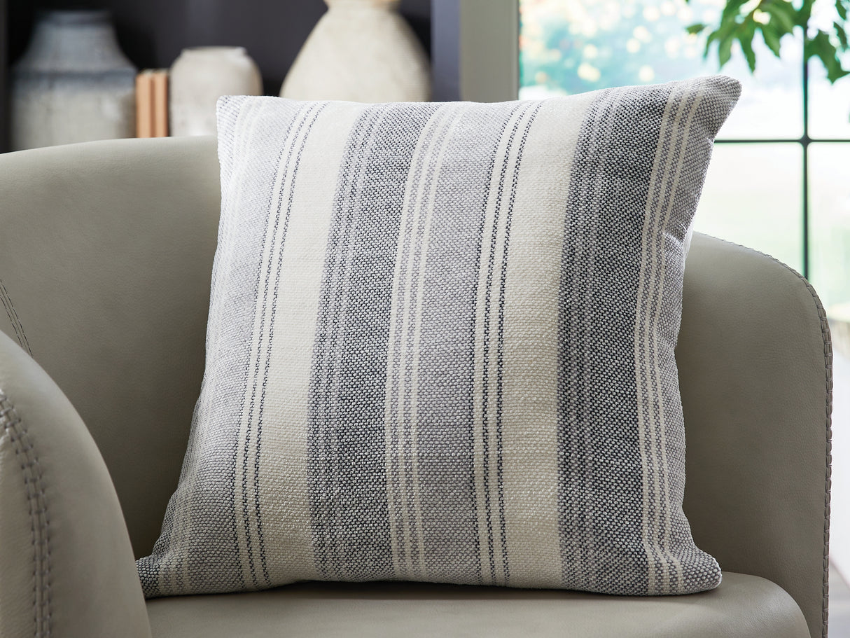 Furniture City Slidell - Ashley Furniture - Adikus Pillows - Pillow (4/CS) / Blue/Gray/White - A1001126