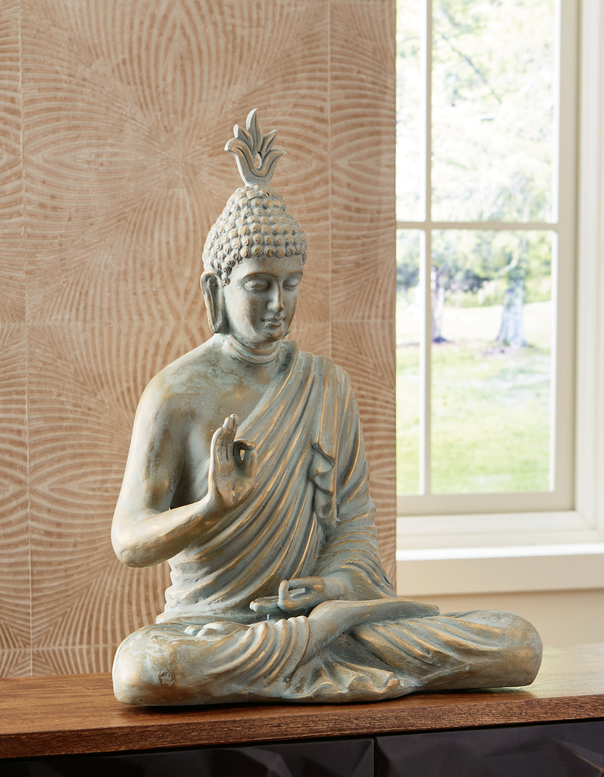 Furniture City Slidell - Ashley Furniture - Hosgrove Sculpture - Sculpture / Verigris Patina - A2000678