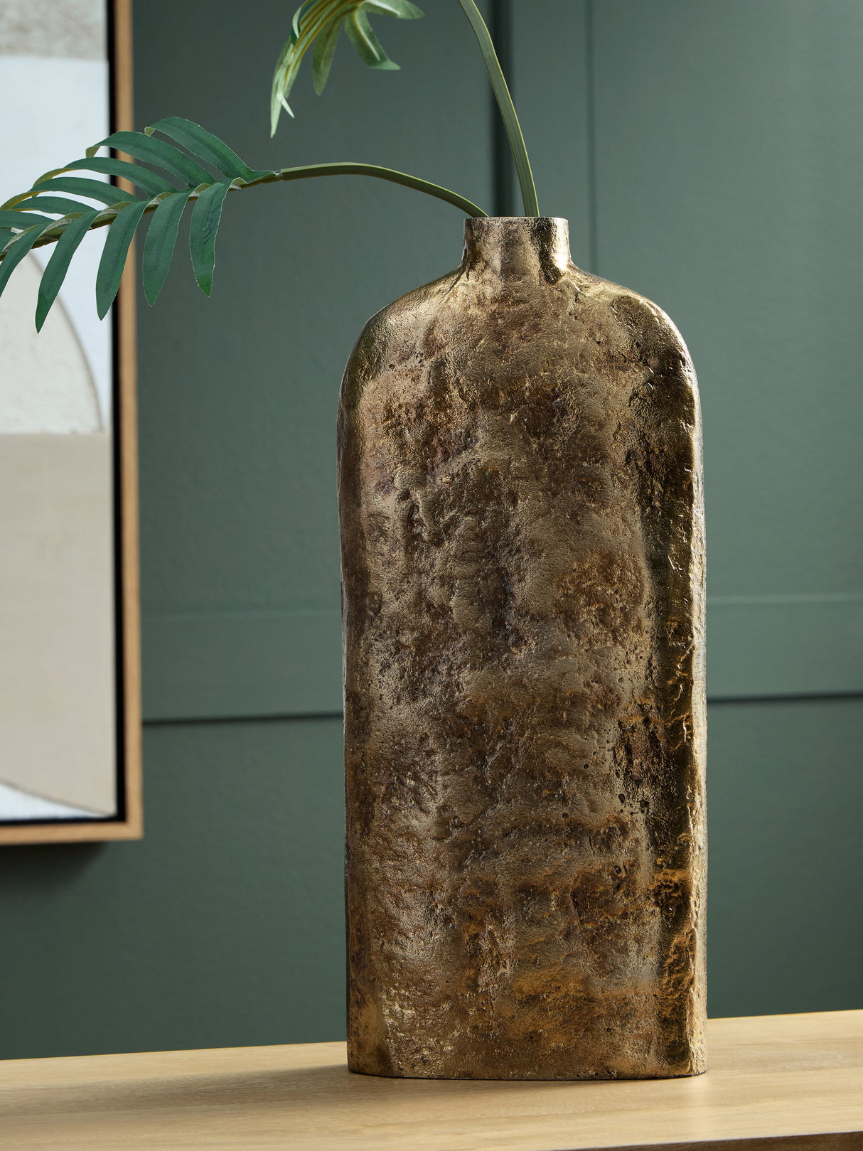 Furniture City Slidell - Ashley Furniture - Wallmond Vase - Vase / Antique Brass Finish - A2000821