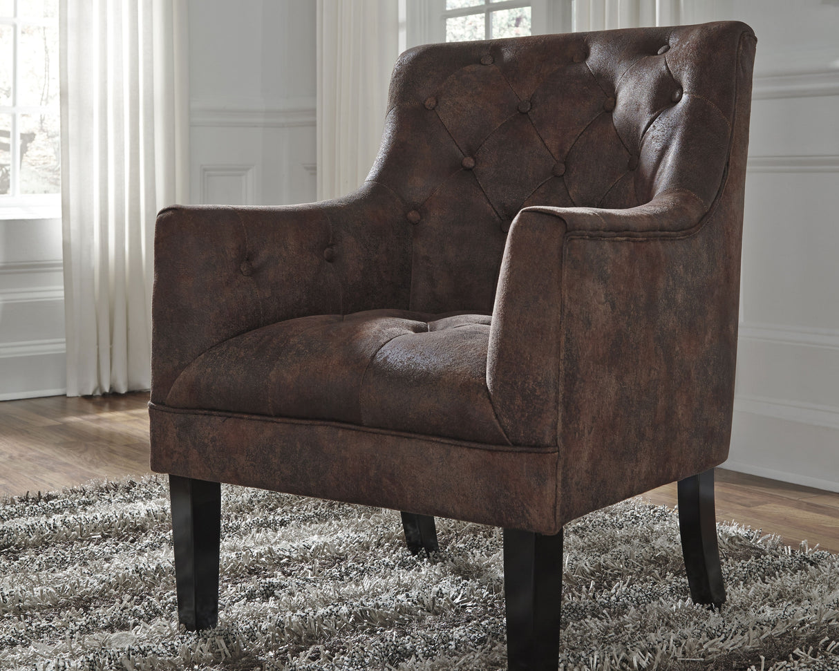 Furniture City Slidell - Ashley Furniture - Drakelle Accent Chair - Accent Chair / Mahogany - A3000051