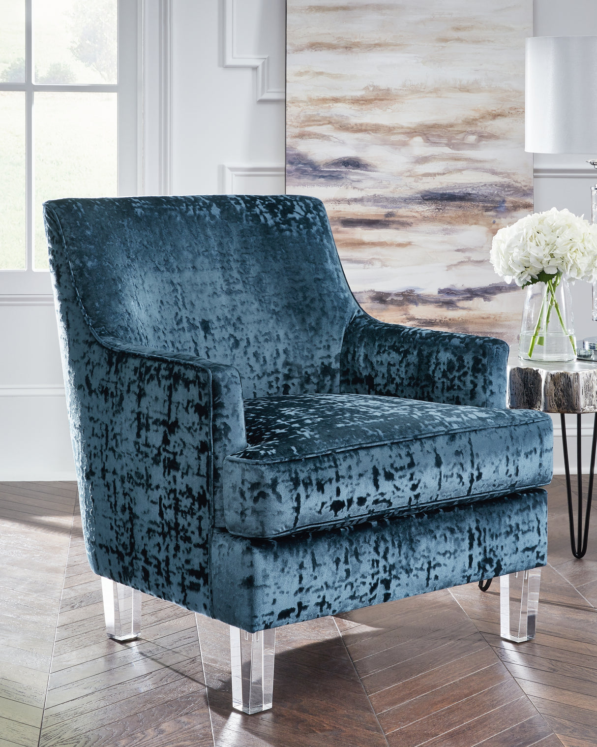 Furniture City Slidell - Ashley Furniture - Gloriann Accent Chair - Accent Chair / Lagoon - A3000103