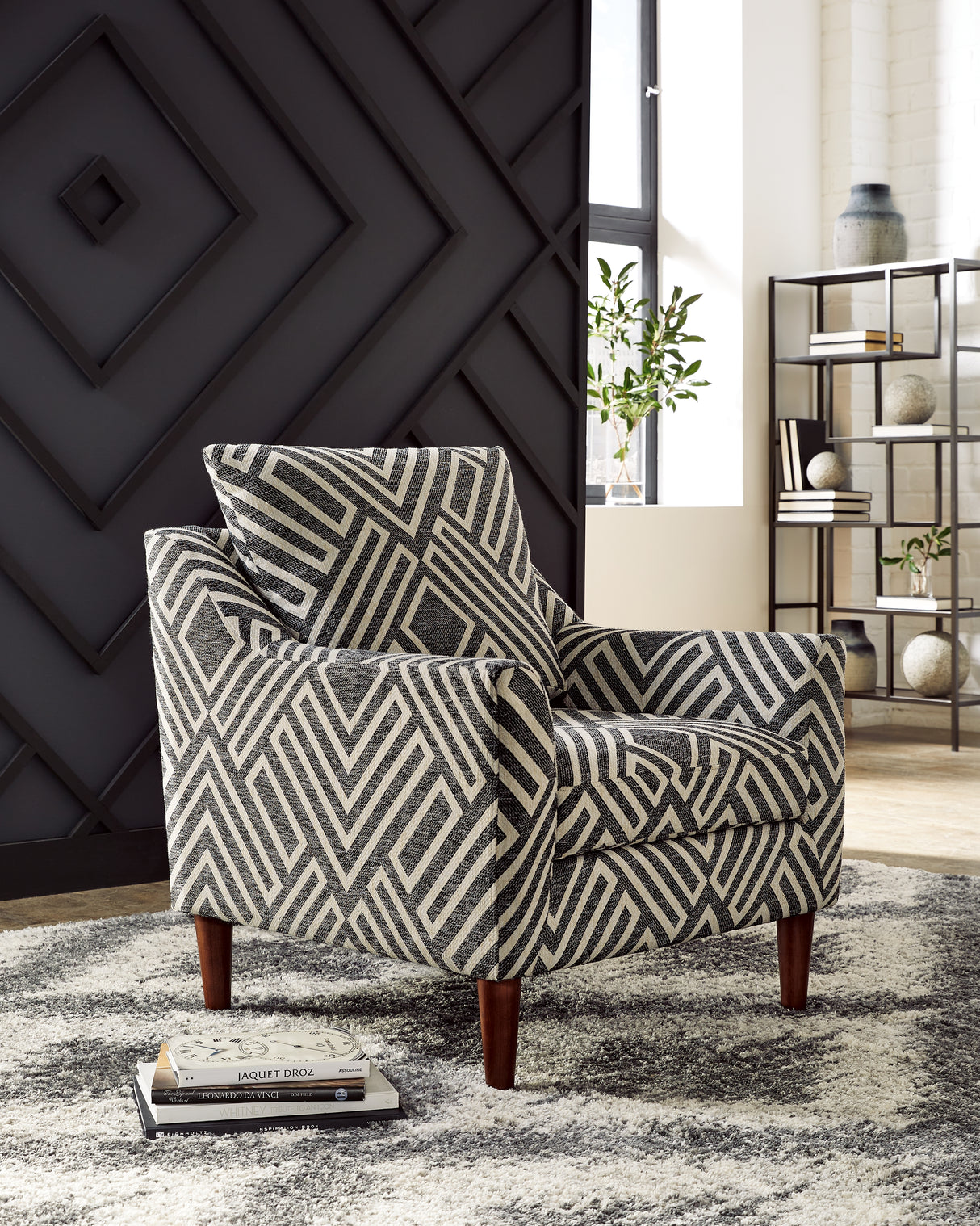 Furniture City Slidell - Ashley Furniture - Morrilton Next-Gen Nuvella Accent Chair - Accent Chair / Natural/Charcoal - A3000641