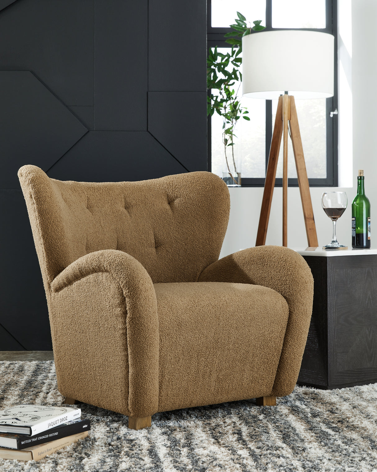 Furniture City Slidell - Ashley Furniture - Larbell Accent Chair - Accent Chair / Camel - A3000710