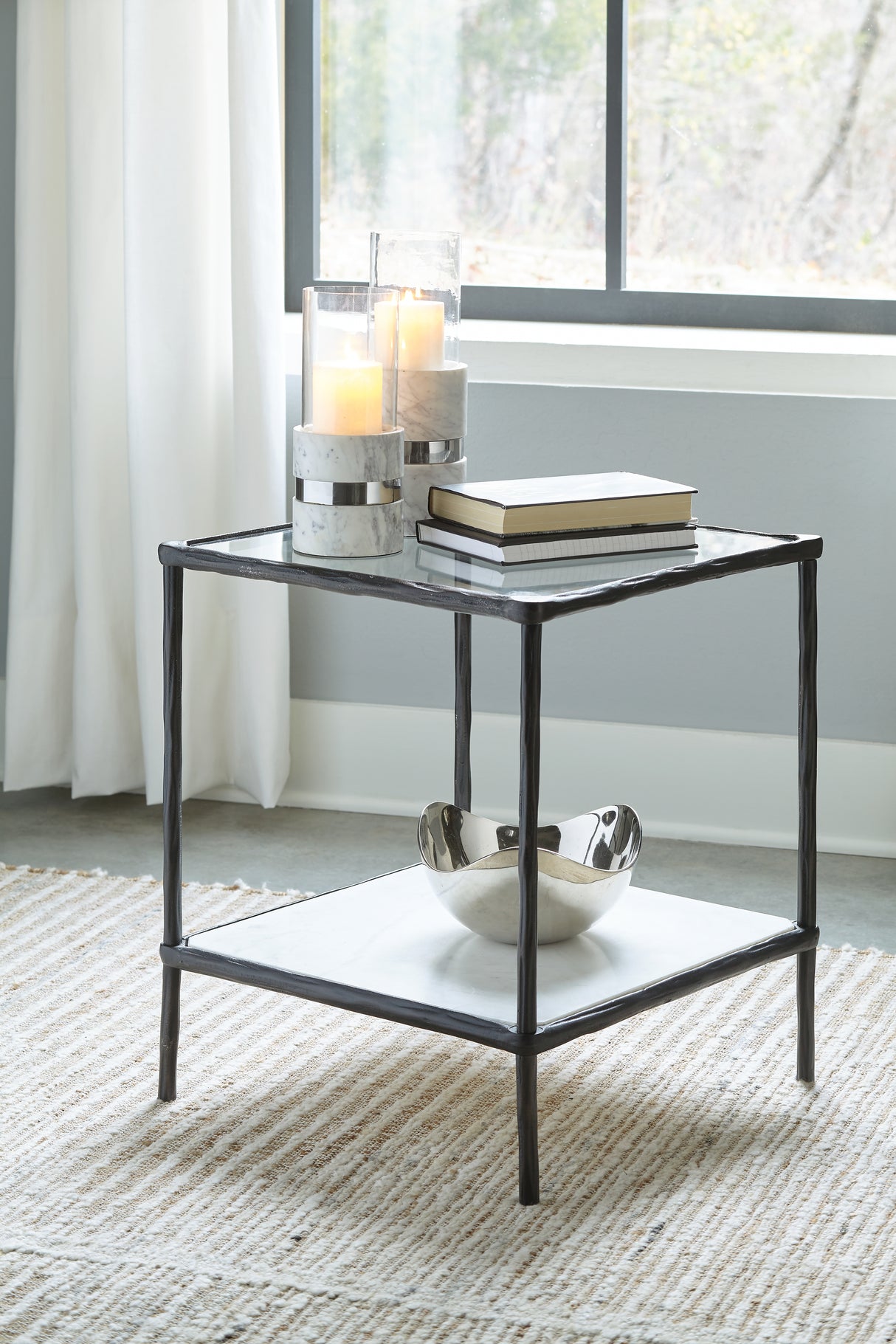 Furniture City Slidell - Ashley Furniture - Ryandale Accent Table - Accent Table / Antique Black - A4000462