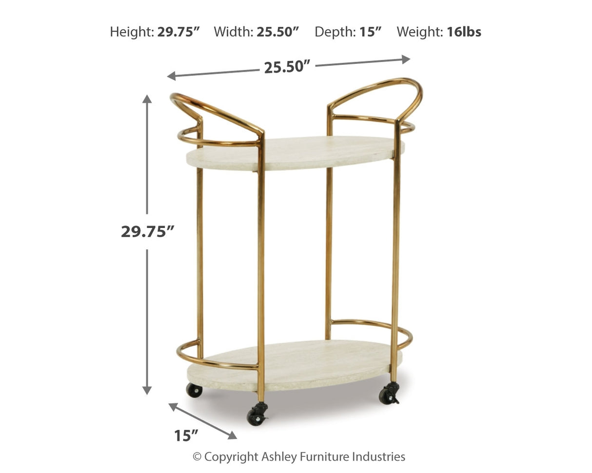Tarica Bar Cart