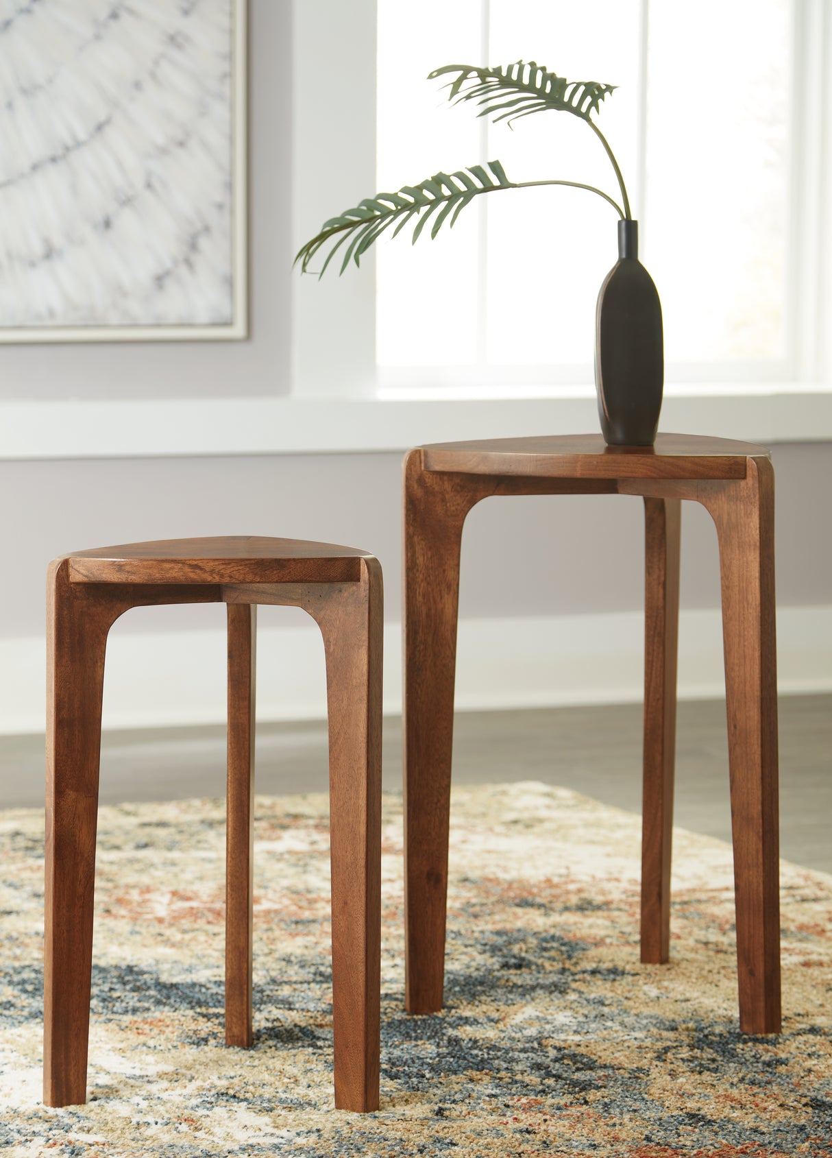 Furniture City Slidell - Ashley Furniture - Brynnleigh Accent Table (Set of 2) - Accent Table Set (Set of 2) / Medium Brown - A4000607
