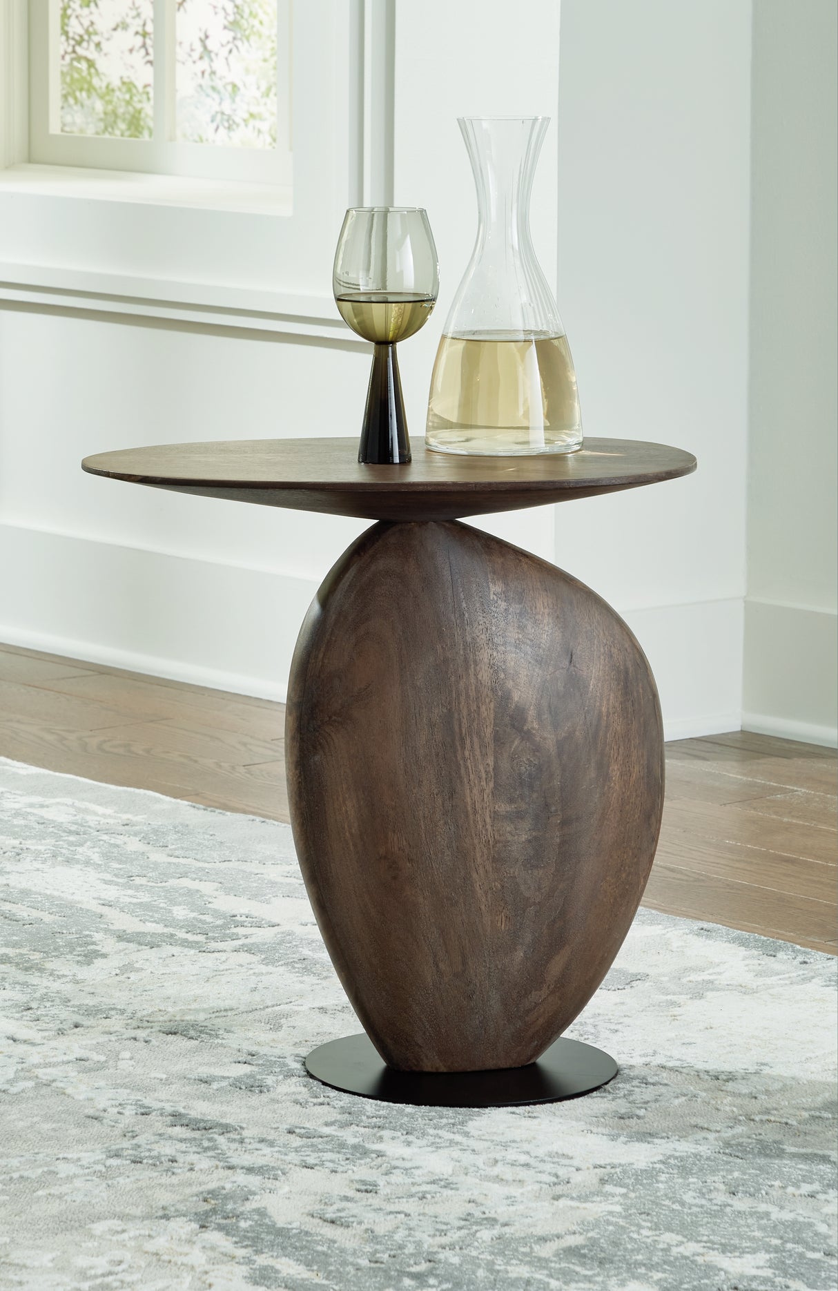 Furniture City Slidell - Ashley Furniture - Cormmet Accent Table - Accent Table / Brown/Black - A4000612