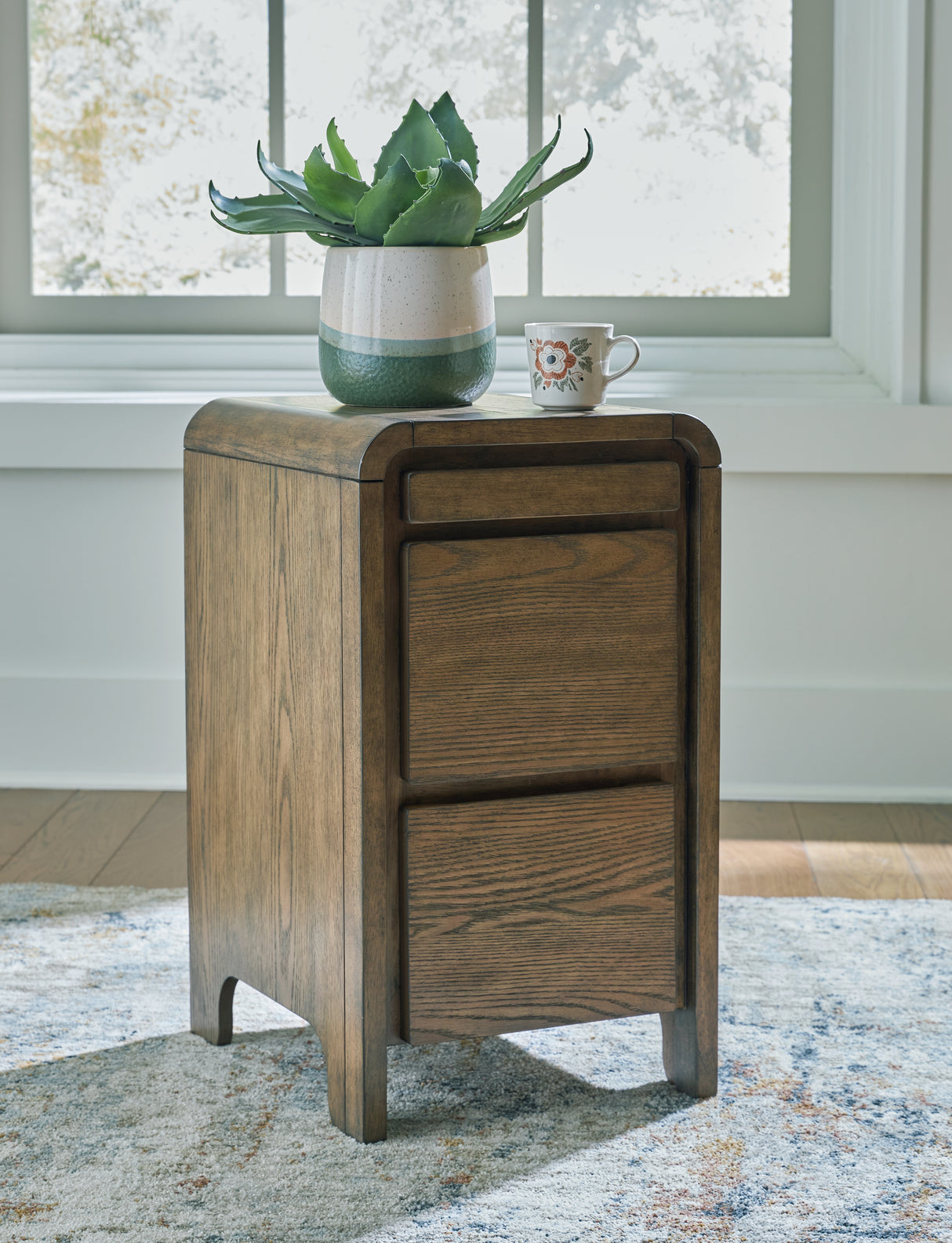 Furniture City Slidell - Ashley Furniture - Jensworth Accent Table - Accent Table / Brown - A4000636