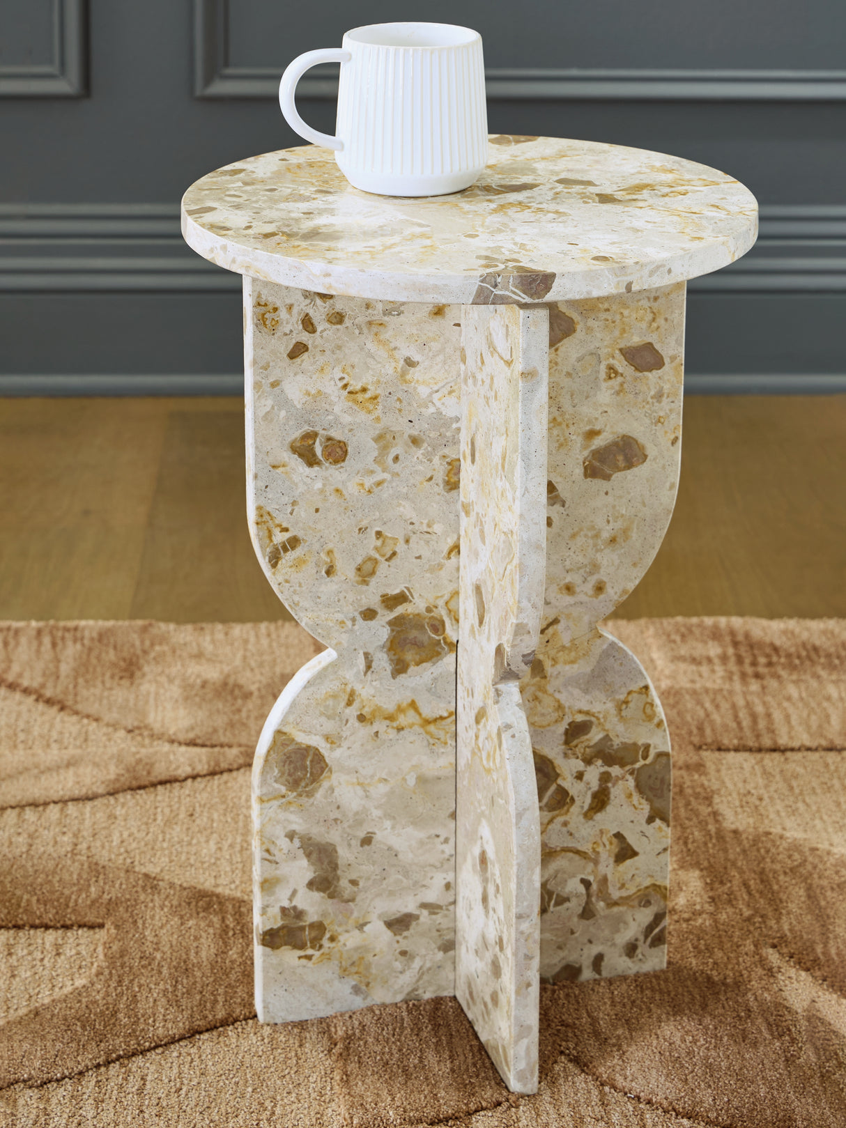 Furniture City Slidell - Ashley Furniture - Treygan Accent Table - Accent Table / Beige - A4000647