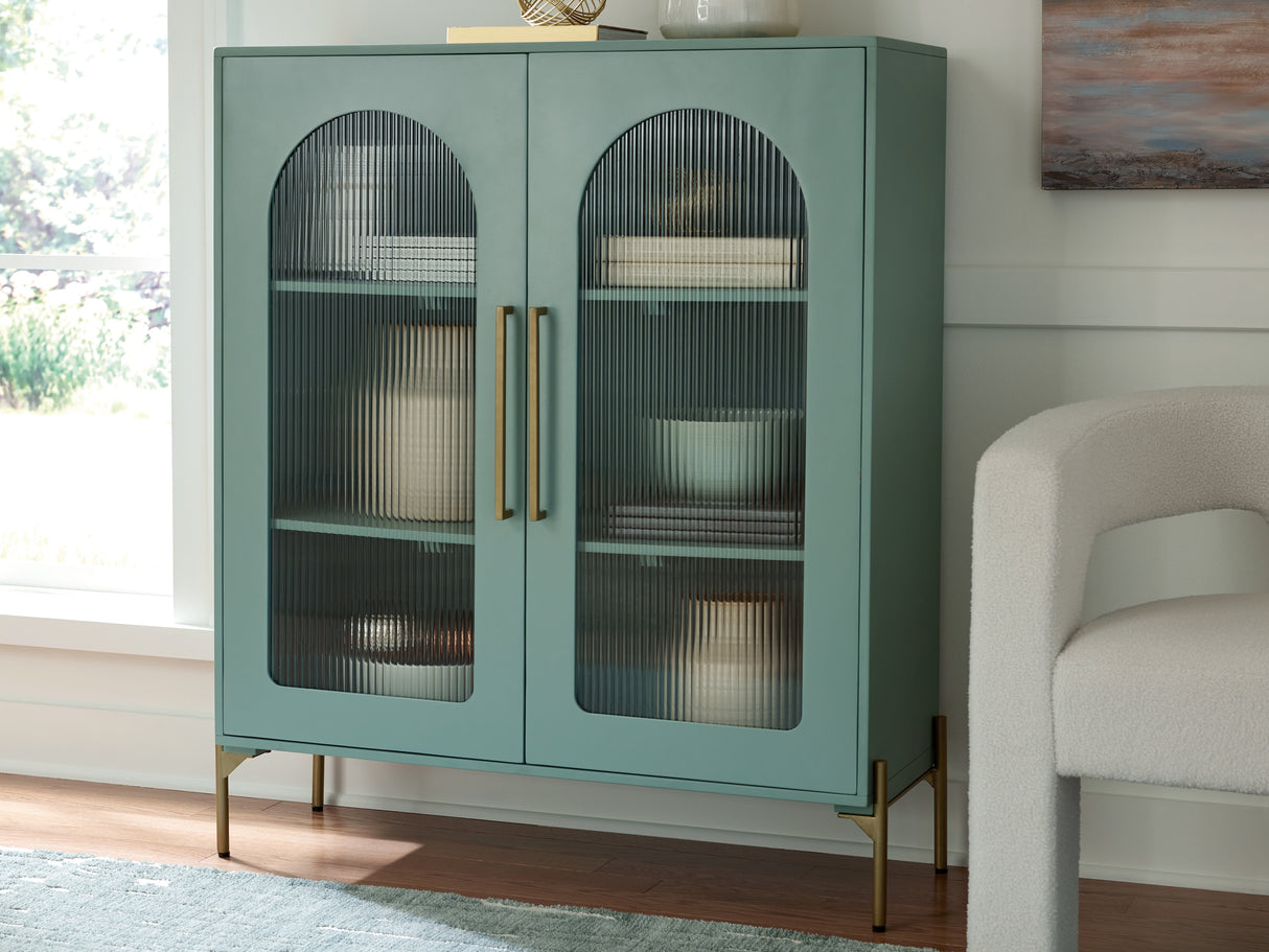 Furniture City Slidell - Ashley Furniture - Adwen Accent Cabinet - Accent Cabinet / Light Green - A4000665