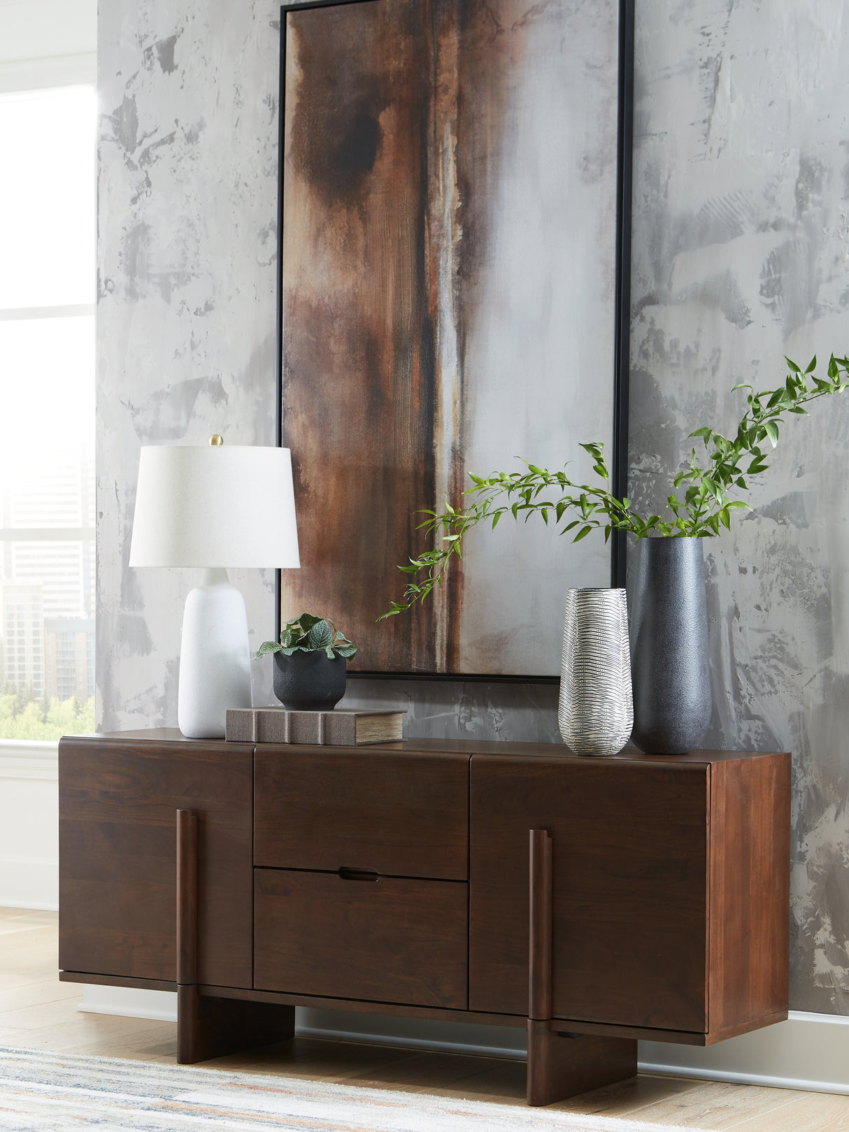 Furniture City Slidell - Ashley Furniture - Kydler Accent Cabinet - Accent Cabinet / Medium Brown - A4000678