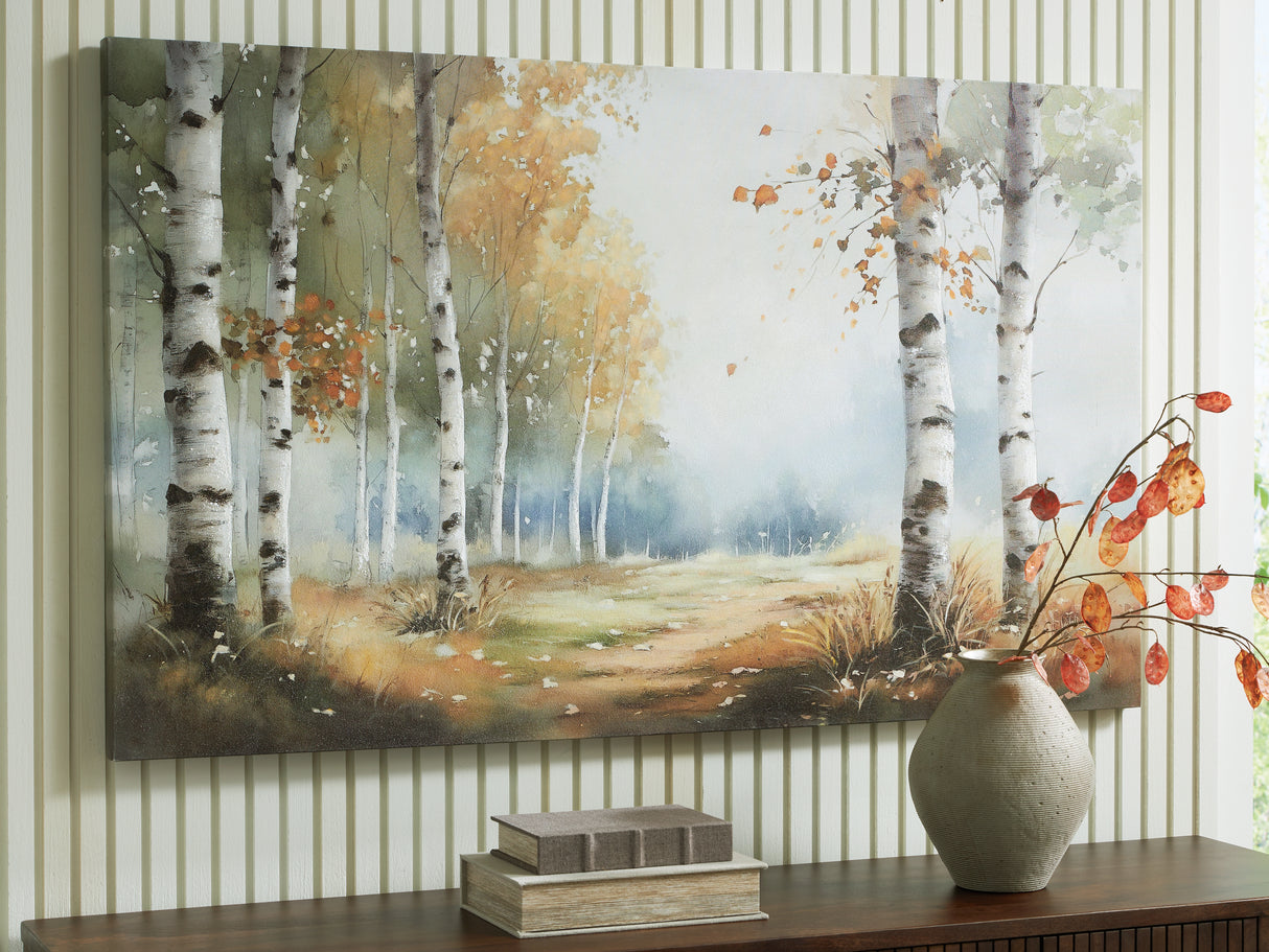 Furniture City Slidell - Ashley Furniture - Leithan Wall Decor - Wall Art / Multi - A8000450