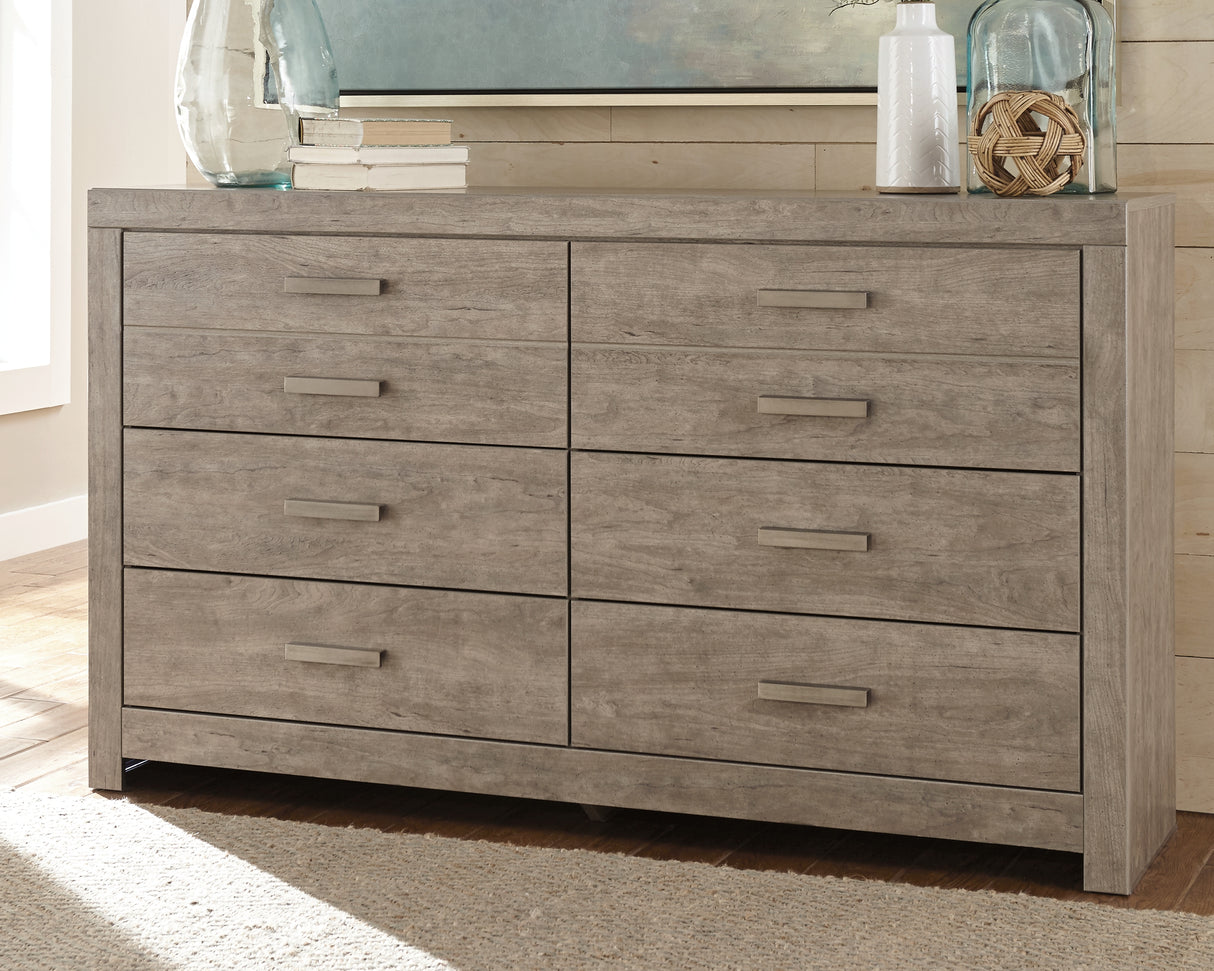 Furniture City Slidell - Ashley Furniture - Culverbach Bedroom - Six Drawer Dresser / Gray - B070-31