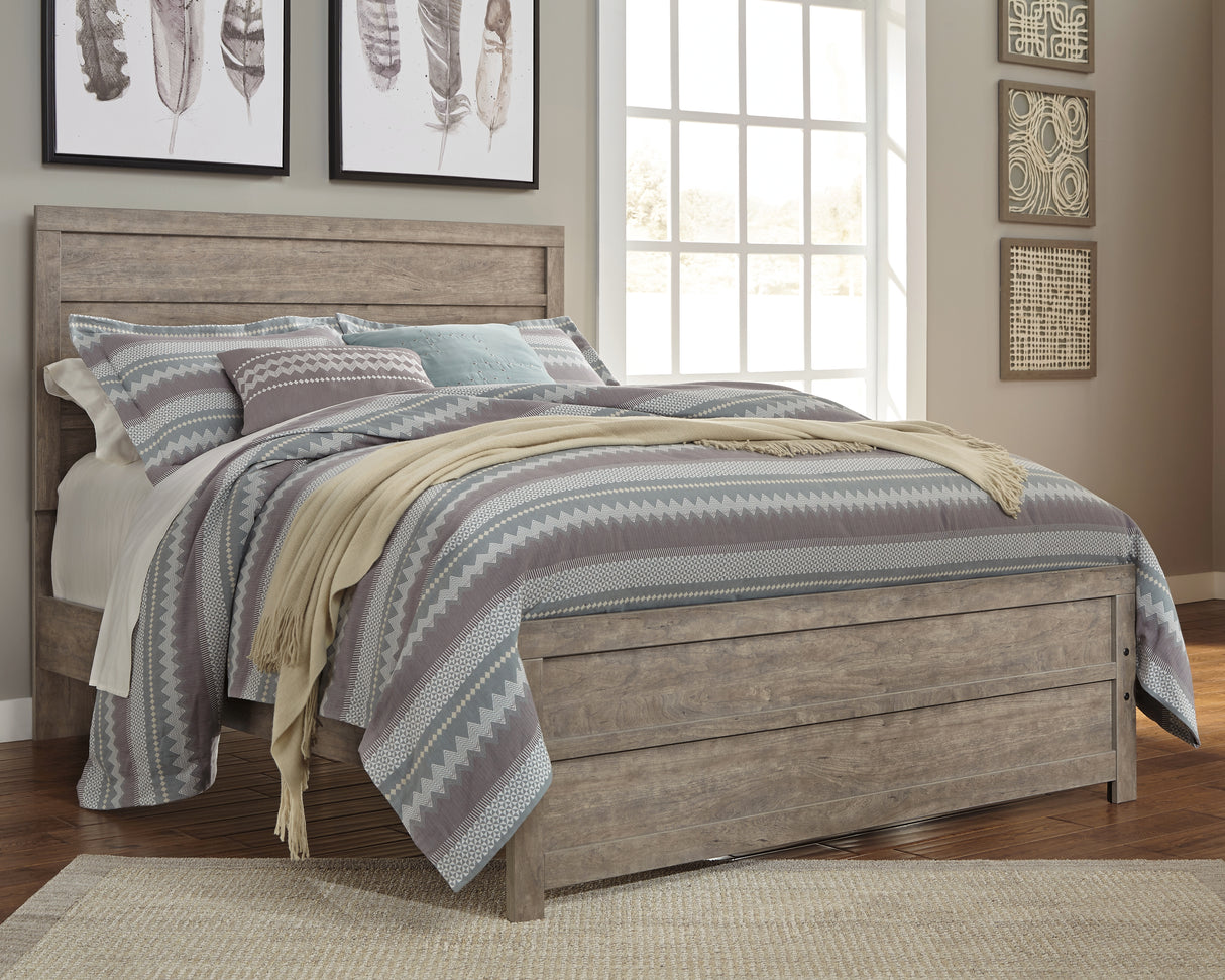 Furniture City Slidell - Ashley Furniture - Culverbach Bedroom - Queen Panel Bed / Gray - B070B8