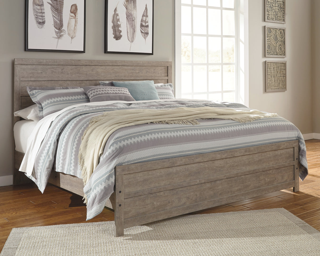 Furniture City Slidell - Ashley Furniture - Culverbach Bedroom - King Panel Bed / Gray - B070B10