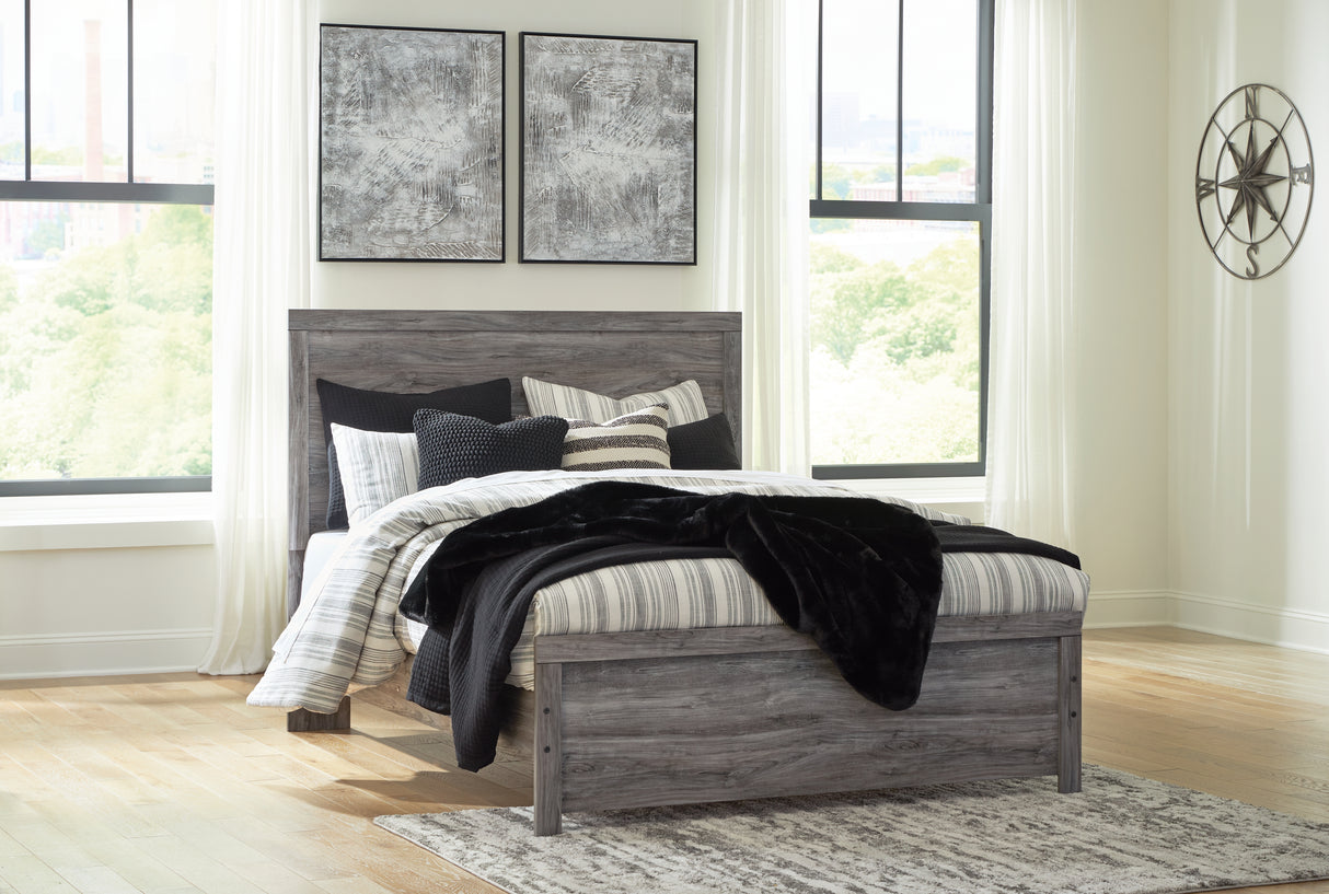 Furniture City Slidell - Ashley Furniture - Bronyan Bedroom - Queen Panel Bed / Dark Gray - B1290B2