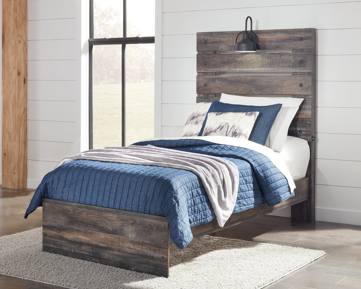 Furniture City Slidell - Ashley Furniture - Drystan Bedroom - Twin Panel Bed / Multi - B211B2