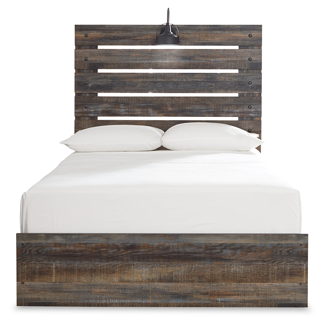 Furniture City Slidell - Ashley Furniture - Drystan Bedroom - Full Panel Bed / Multi - B211B3
