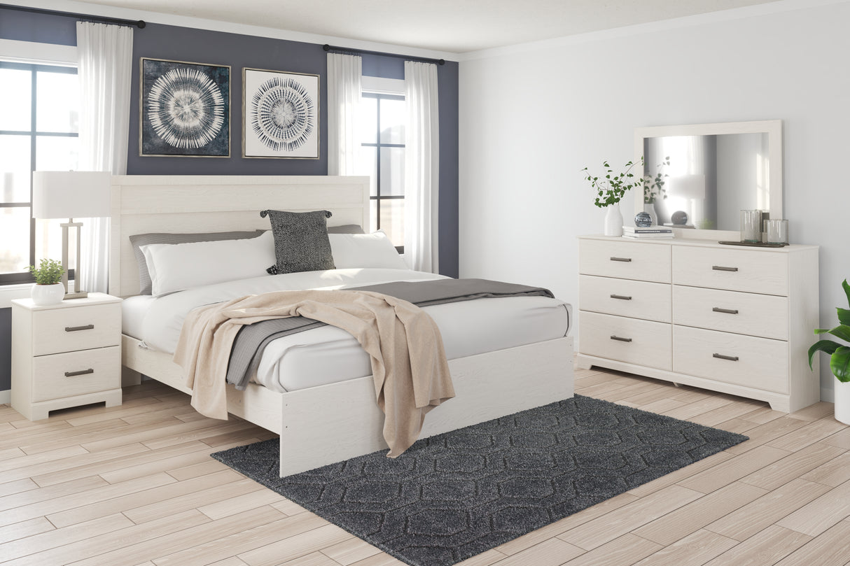 Furniture City Slidell - Ashley Furniture - Stelsie Bedroom - Two Drawer Night Stand / White - B2588-92