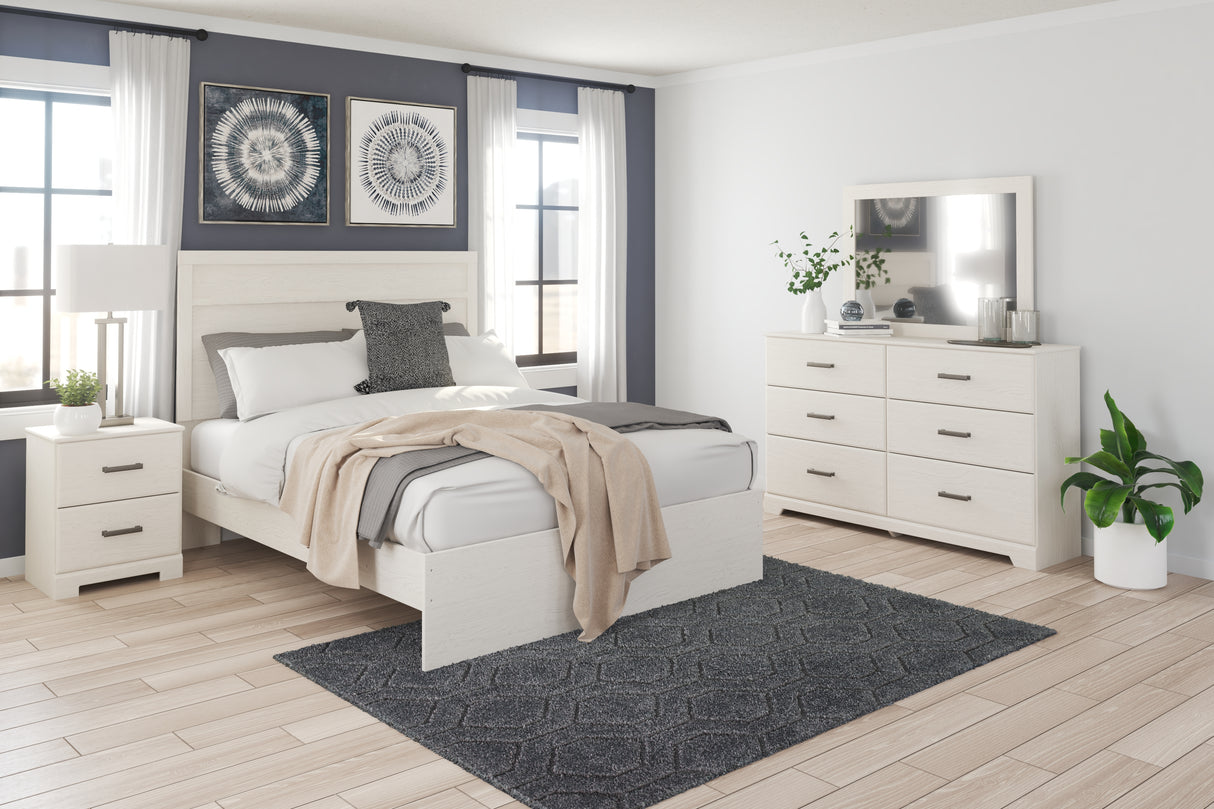 Furniture City Slidell - Ashley Furniture - Stelsie Bedroom - Queen Panel Bed / White - B2588B2