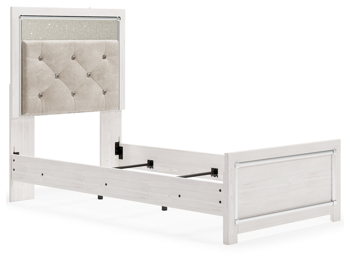 Furniture City Slidell - Ashley Furniture - Altyra Bedroom - Twin Panel Bed / White - B2640B6