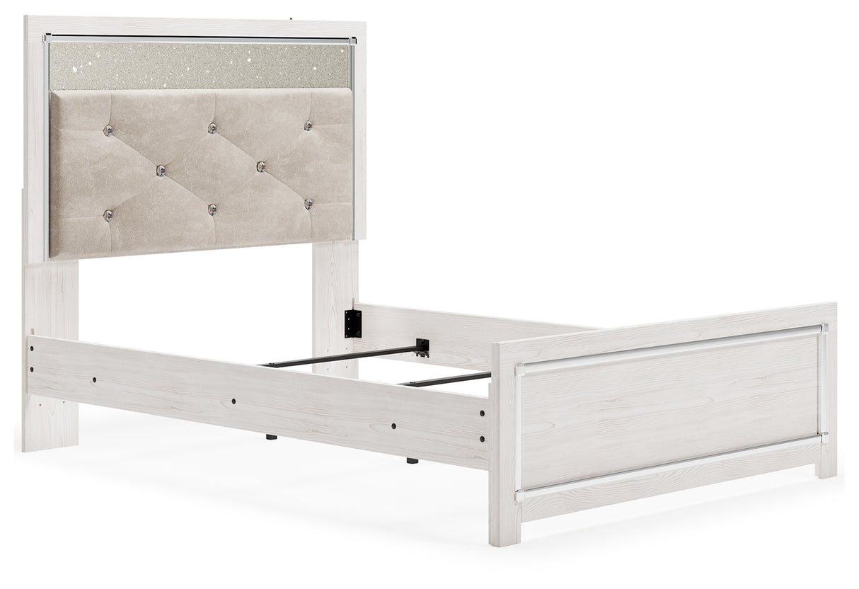 Furniture City Slidell - Ashley Furniture - Altyra Bedroom - Full Panel Bed / White - B2640B8