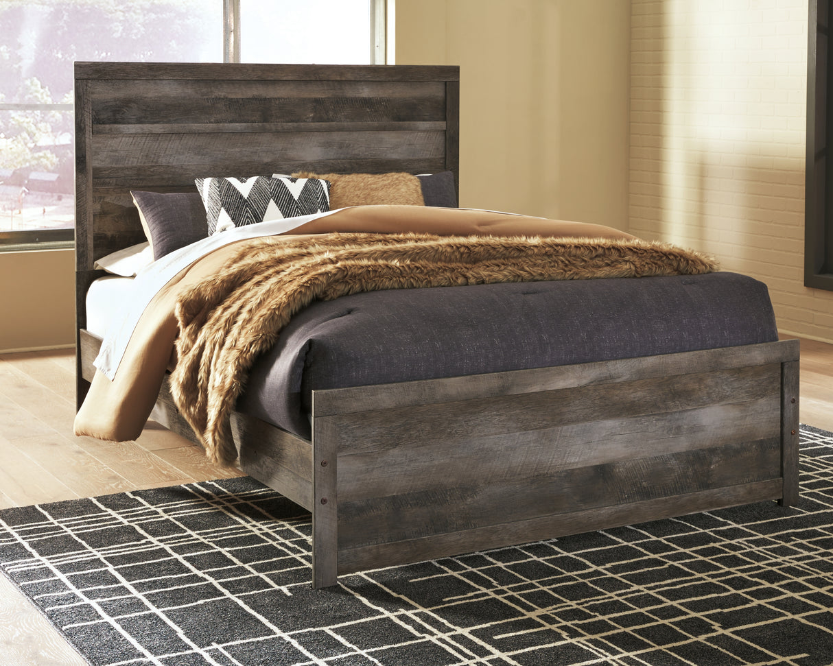 Furniture City Slidell - Ashley Furniture - Wynnlow Bedroom - Queen Panel Bed / Gray - B440B2