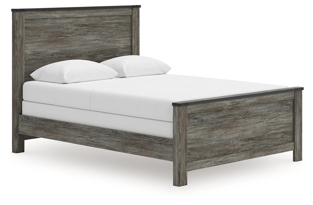 Furniture City Slidell - Ashley Furniture - Frandern Bedroom - Queen Panel Bed / Black/Gray - B4480B21